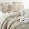 Nanshing Dauria Comforter Bedding Set Taupe - 3 of 4