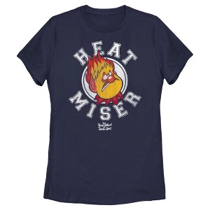 Women's The Year Without a Santa Claus Heat Miser Stamp T-Shirt - 1 of 4