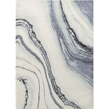 Luxe Weavers Abstract Modern Marbled Area Rug