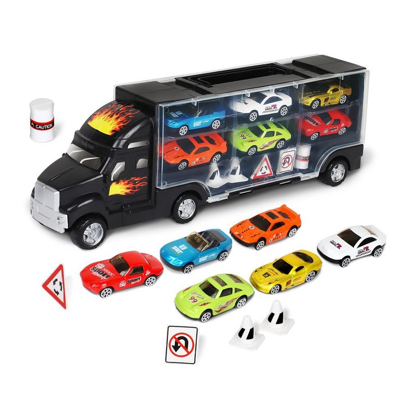Playkidiz Car Carrier Toy Trucks for Kids., 2 of 6