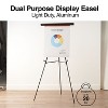 Staples Tri-Lite Display Easel Black Steel (28220US/50449US) - 2 of 4