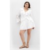 Women's Plus Size Sara Short - ivory | CITY CHIC - 2 of 4