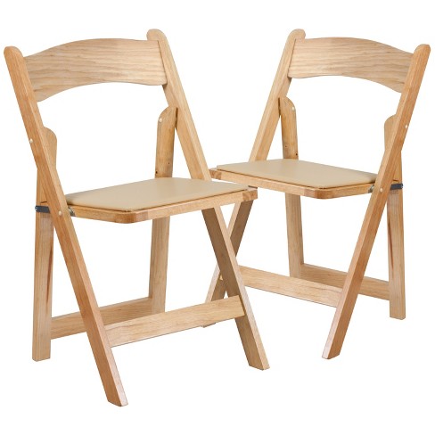 Wood folding 2024 chairs target