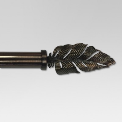 Drapery Rod 1 Feather Orb Copper 33 66 Threshold Target
