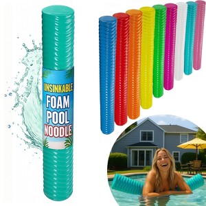California Sun Deluxe Unsinkable Ultra Soft Foam Cushion Pool Noodle - 1 of 4