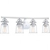 Quoizel Lighting Grant 4 - Light Vanity in  Polished Chrome - 2 of 3