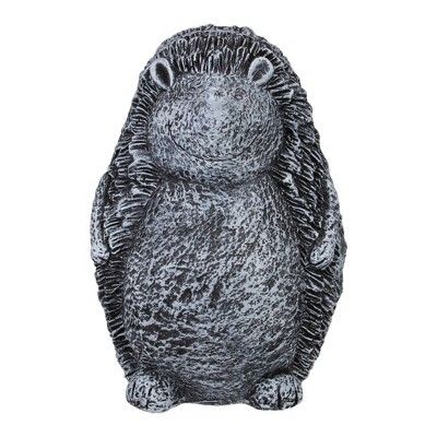 Northlight 15" Gray Standing Hedgehog Outdoor Garden Statue