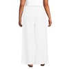 Lands' End Women's Linen High Rise Palazzo Pants - 2 of 3