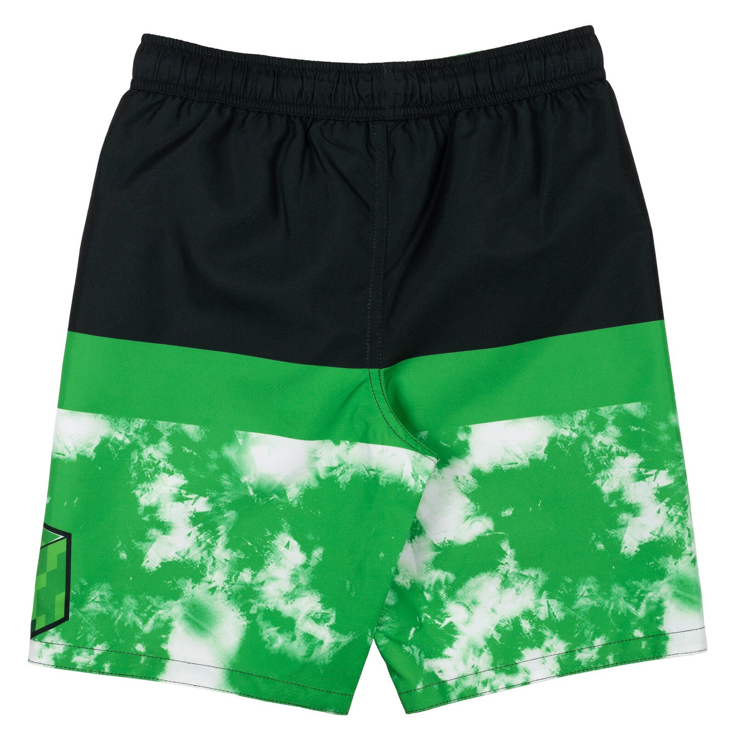 Minecraft Big Boys' Print Active Bottoms Black and Green, цвет: Чёрный — фото 2