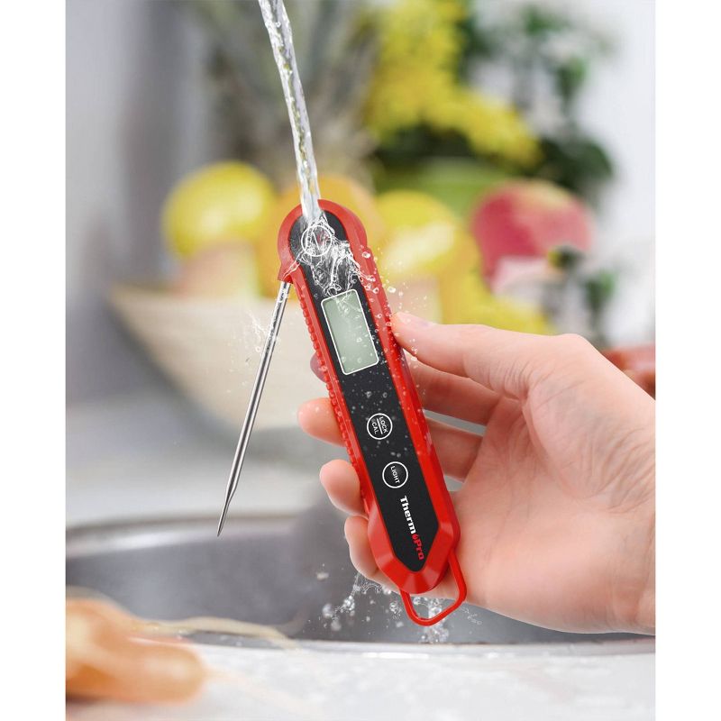 ThermoPro Waterproof Instant Read Grilling Thermometer, 5 of 13