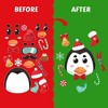 Fun Little Toys 36 PCS Christmas Make-a-Face Stickers Kids DIY Kits - 3 of 4