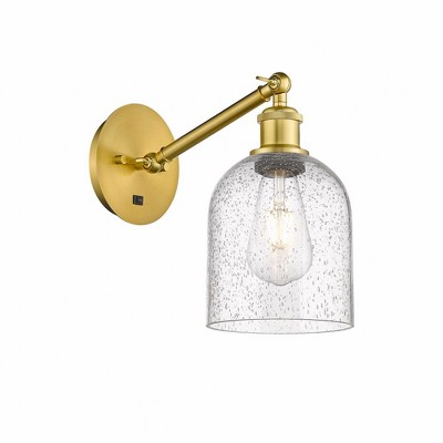 Bella - 1 Light Arm Adjusts Up and Down Wall Sconce In Industrial Style-9.5 Inches Tall and 5.5 Inches Wide