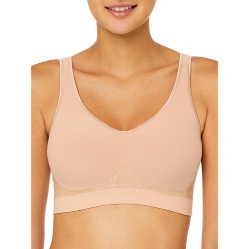 Bali Women's Comfort Revolution Smart Sizes Bralette - 3488 S Nude : Target