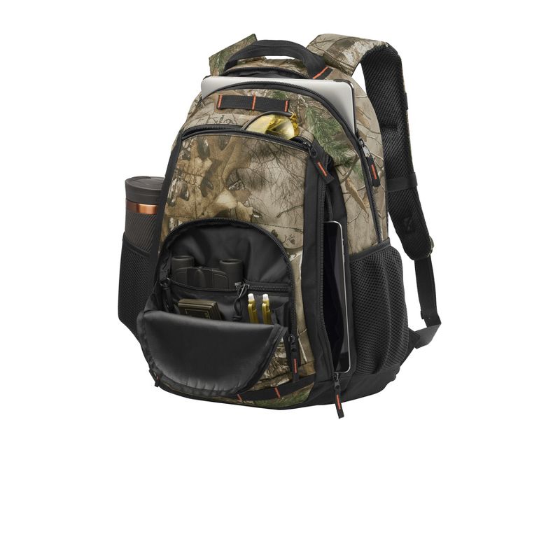 Port Authority Camo Xtreme Backpack - Realtree Xtra/Black, 5 of 8