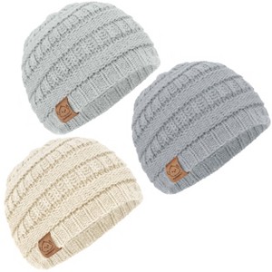 KeaBabies 3pk Warmzy Baby Beanies, 0-36 months Baby Hats, Baby Winter Hat for Newborn, Infant, Toddlers, Boys, Girls - 1 of 4
