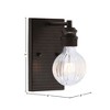 Toltec Lighting Edge 1 - Light Sconce in  Espresso - 2 of 2