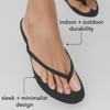 CUSHIONAIRE Cruise Flip Flops for Women Footwear | Vacation Beach Essentials | Casual Sandals with Wide Widths - 2 of 4