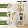 Kumasinova 70 Inch Bookshelf,Modern 5-Tier Display Corner Bookcase Storage Organzier for Living Room,Bedroom,Office,Kitchen - 4 of 4