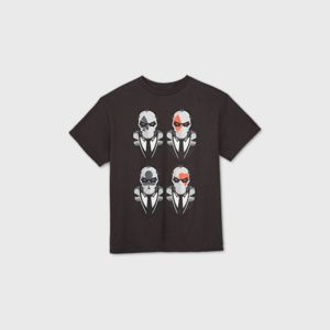Boys Fortnite Short Sleeve Graphic T Shirt Black Target - ghostbusters shirt roblox