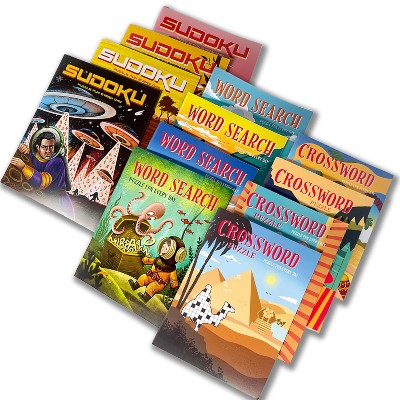 Three Little Twigs: Pocket Puzzle Book Bundle - 12 Books -Ages 9+