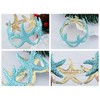 Anna-Kaci Women's Starfish Design Elastic Cuff Ring Bracelet Summer Beach Inspired Jewelry - 4 of 4