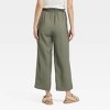 Women's High-Rise Straight Leg Side-Tie Pull-On Pants - A New Day™ - 2 of 3