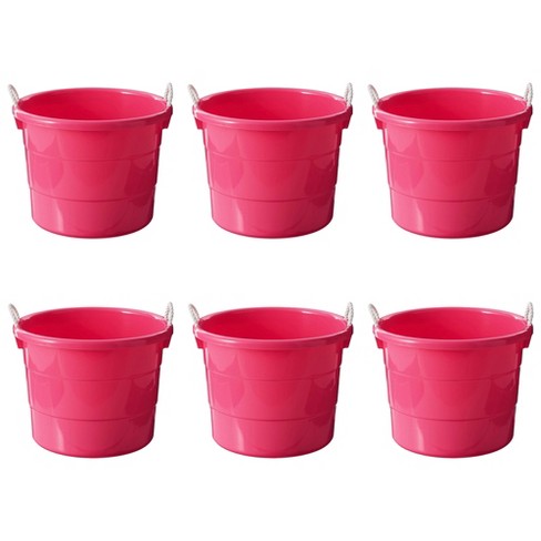 Storage Buckets With Lids