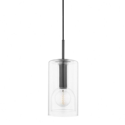 Mitzi Belinda 1 - Light Pendant in  Old Bronze Clear Shade