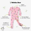 Bellabu Bear Baby Skater Kitty Bamboo Convertible Footie - 2 of 4