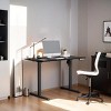 INFURNIC Desks Adjustable Height Standing Desk with Solid Steel Frame and Spacious Workspace for Home Office, Black, 49.8"*25.59"*4.25" - 2 of 4