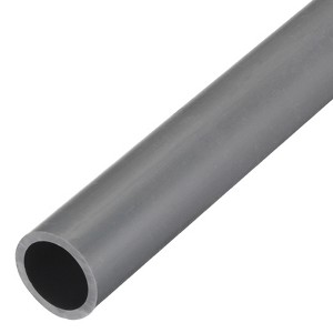 Unique Bargains High Impact Water Plumb Cable Sleeve PVC Rigid Round Pipes 20" Length - 1 of 4