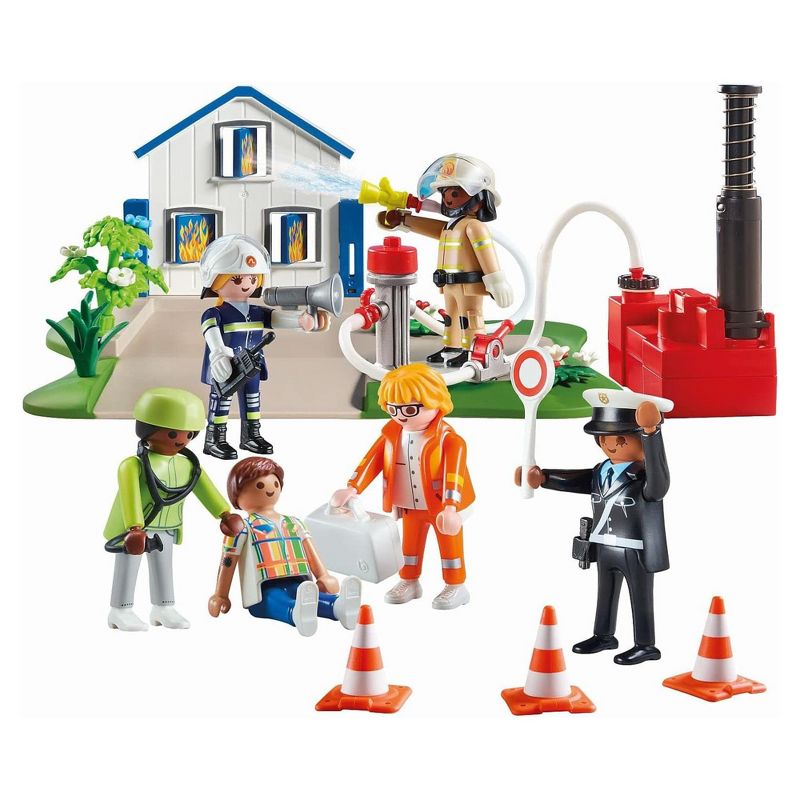 Playmobil 70980 My Figures Rescue Mission Building Set, 1 of 8