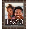 PosterPalooza | 16x20 Modern Bamboo Picture Frame, UV Acrylic, 5 Finishes - 2 of 4