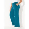 Catherines Women's Plus Size Suprema Wide Leg Pant - 4 of 4
