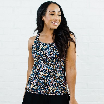 Women's Calypsa Maya Tankini Swim Top With Removable Cups