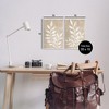 Stupell Industries Boho Botanical Leaf Silhouette 2pc Wall Plaque Art Set, 10" x 15" - 3 of 4