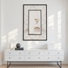 Wooakway 36" x 24" Black Rectangle Wall Mirror with Vintage Finish - 3 of 4