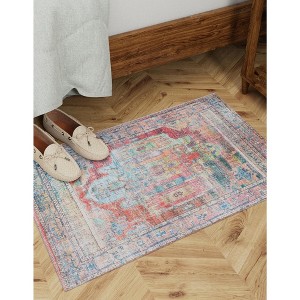 Unique Loom Maahru Collection Area Rug - Cresent Moon - 1 of 4