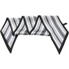 INSPIRE CHIC Women's Stripes Contrast Color Skinny Long Satin Silky Neck Scarves 1Pc - 4 of 4
