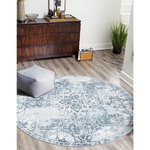 Unique Loom Kamala Washable Collection Area Rug - Vintage - 1 of 4
