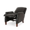 Lyngins Modern PU Leather Recliner Chair with Rivets & Footrest,Single Sofa Accent Chair for Living Room,Bedroom - 3 of 4