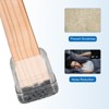 Unique Bargains Non-Slip Noise Reduction Chair Leg Protect Square Floor Pads 16 Pcs - 3 of 3