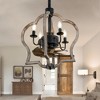 Bella Depot 15" Farmhouse Distressed Wood Ceiling Fan 3-Speed Reversible Blades - 3 of 4