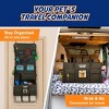 Panther Armor Dog Travel Bag- Hanging Dog Organizer ,  Dog Food & Treat Container for Travel Accessories - 2 of 4