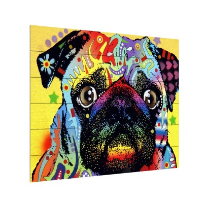Trademark Fine Art - Dean Russo 'Pug' Matted Framed Art
