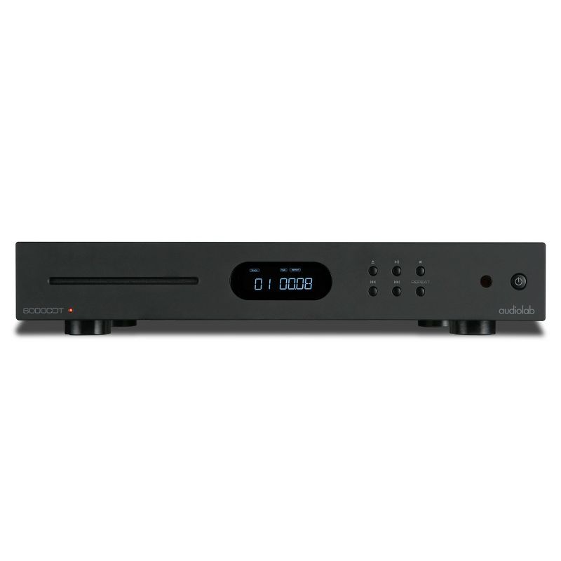 Audiolab 6000CDT Dedicated CD Transport with Remote (Black), 1 of 11