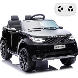 12V 4.5AH Electric Car for Kids,Ride On Toy with Remote Control,Kids Electric Vehicle with LED Lights - 1 of 4