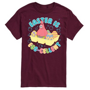 Men's - SpongeBob Squarepants - Easter Is Egg-cellent Patrick Short Sleeve Graphic T-Shirt - 1 of 4