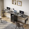 Bestier L Shaped Desk 95" Computer Corner Desk Long Table with Storage for Home Office - 2 of 4