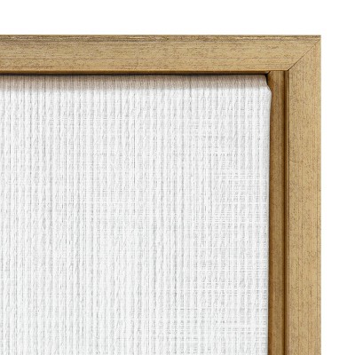 Gold Framed Giraffe Portrait Canvas Wall Art for Nursery